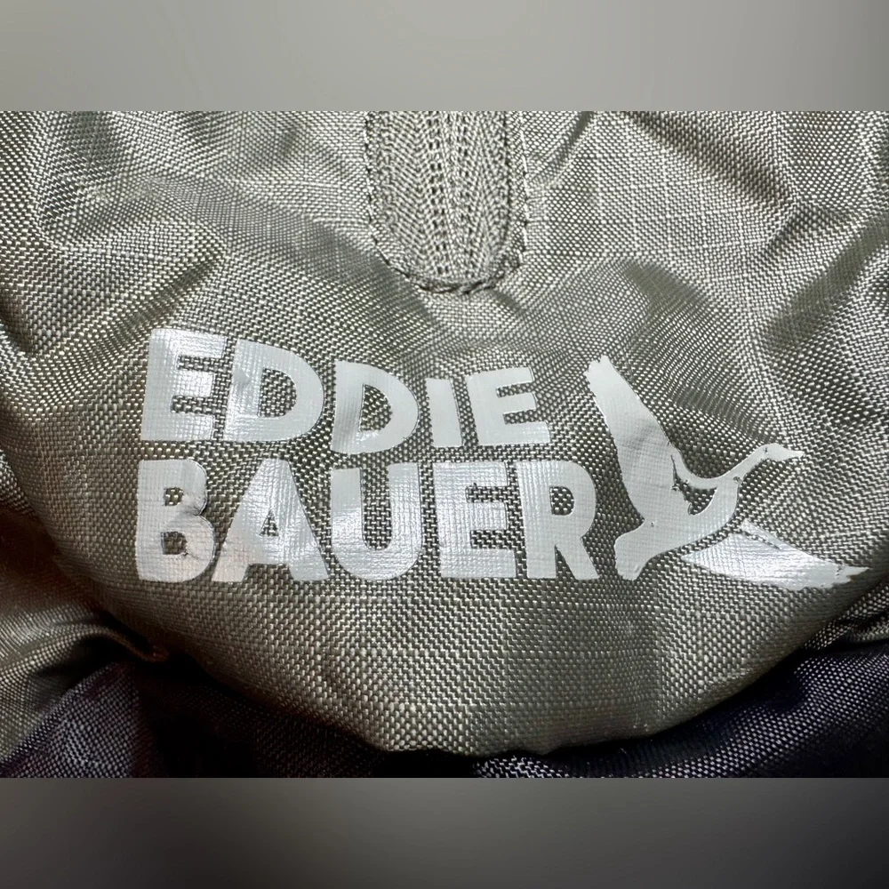 Eddie Bauer Green 20L Lightweight Stowaway Packable Spruce Green Backpack - Picture 7 of 16